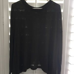 Olive Green Slit Open Back Blouse
